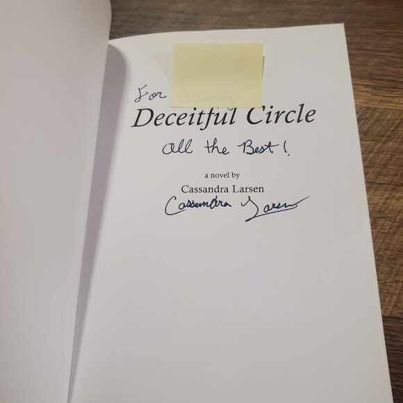 Signed Copy: Deceitful Circle - Picture 2 of 4